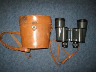 Rare German 1945 Ww2 " Skinless " Carl Zeiss Named 10x50 Binoculars