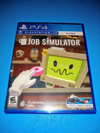 Job Simulator,  Playstation Vr,  Psvr - Ps4,  Playstation 4,  Rare