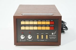National Sy - 50 Automatic Rhythm Vintage Analog Drum Machine Rare Worldwide Shipm