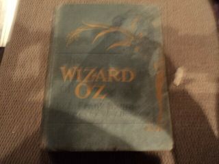 Rare 1903 The Wizard Of Oz By L.  Frank Baum Illus.  Ww Denslow