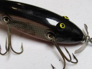 Vintage Paw Paw 2500 Old Wounded Minnow