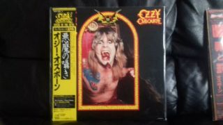 Ozzy Osbourne Speak Of The Devil Double Album Lp Vinyl Japan Obi Rare