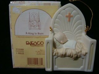 Precious Moments Very Rare Chapel Exclusive Ornament - A King Is Born