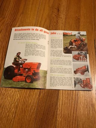 Vintage Rare Economy Power King Jim Dandy Tractor Brochure 3