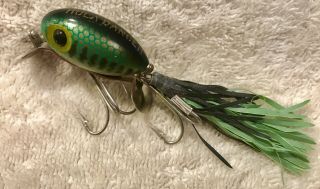 Fishing Lure Fred Arbogast Hula Dancer Rare Baby Bass Color For This Crank Bait