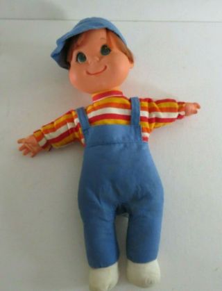 Rare Vintage Mattel Baby Beans Boy Doll Biffy 11 "