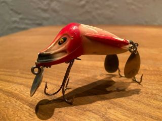 Vintage Shannon 2 Wig - L - Twin Fishing Lure Red/white