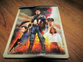 Best Buy Captain America: The First Avenger Steelbook Rare Bluray Only