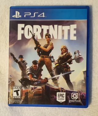 Fortnite Sony Playstation 4 Ps4 Physical Game Disc Us Version,  2017 - Rare