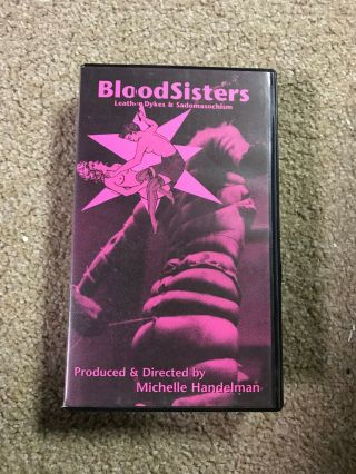 Blood Sisters Vhs Oop Rare Big Box Slip