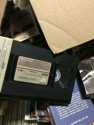 DEATH WEEKEND HORROR SOV SLASHER RARE OOP VHS BIG BOX SLIP 3