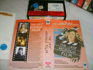 The Last Horror Show (1982) - Mega Rare 1984 Oz Merlin 1st Betamax Issue Slasher