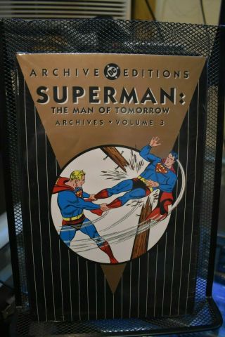 Superman The Man Of Tomorrow Archives Volume 2 Dc Deluxe Hardcover Rare Oop