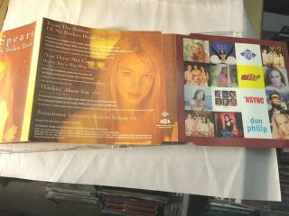 BRITNEY SPEARS RARE Aussie FROM THE BOTTOM OF MY BROKEN HEART CD Single STICKERS 3
