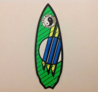 Nos T&c Surf Designs Hawaii Town And Country Vintage 1980s Surfboard Sticker