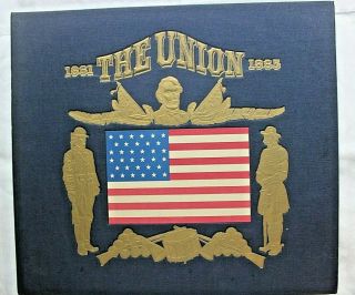 Rare Vintage Civil War Album Set - 1861 - 1865 The Union - Columbia Rec