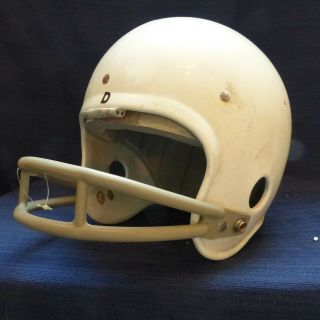 Vintage,  Rawlings Hc - 38 N,  White Suspension Football Helmet Sz Sm