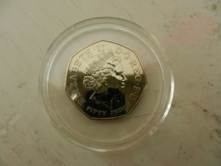 Rare Kew Gardens 50p Coin Uncirculated