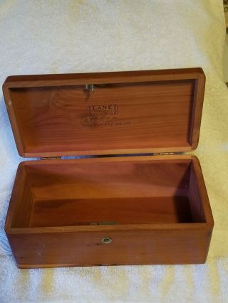 Vintage Lane Cedar Wood Chest Box Organ Furniture