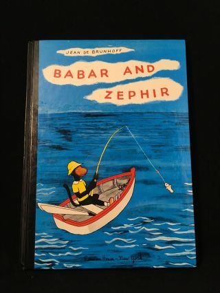 Babar And Zephir - Jean De Brunhoff 1965 Random House Rare
