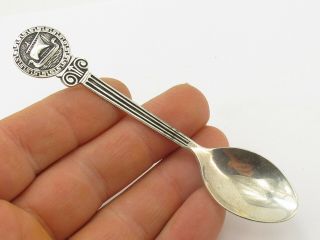 Vintage Solid Silver Hallmarked Celtic Tea Spoon 9.  6 Grams