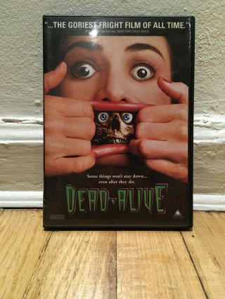 Dead Alive (dvd,  1998,  Unrated Version) Like Rare Oop