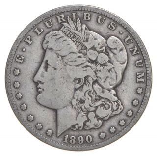 Carson City - 1890 - Cc Morgan Silver Dollar - Rare Historic Coin 795