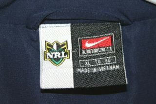 Brisbane Broncos Nike Rare Full Zip Spray Jacket Size Men ' s XL NRL 2