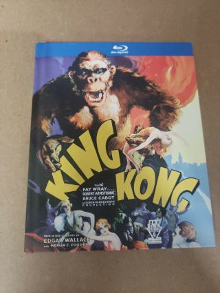 King Kong 1933 Digibook Oop Rare B&w (blu - Ray Disc,  2010) Like