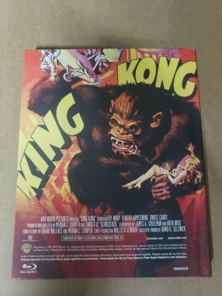 King Kong 1933 digibook OOP Rare b&w (Blu - ray Disc,  2010) like 2