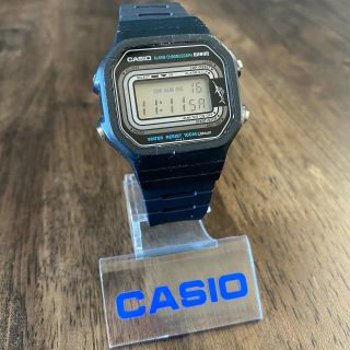 Rare Vintage 1980 Casio W - 200 Marlin Digital Diver Watch Made In Japan Mod 108