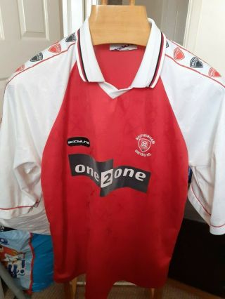 Rare Old Rotherham United 1998 Football Shirt Size Large