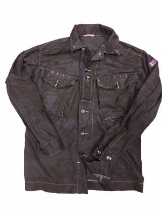 Re - Made British Army Black Camouflage Shirts