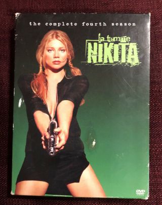 La Femme Nikita - The Complete Fourth Season (dvd,  6 - Disc Box Set) 4th Oop Rare