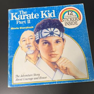Rare Vintage Children’s Book The Karate Kid Part Ii Movie Storybook 1986