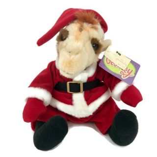 Toys R Us Geoffrey Giraffe Christmas Santa Plush 2000 Collectible Rare W Tags