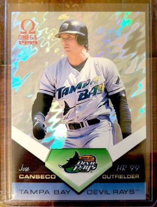 Jose Canseco 1999 Pacific Omega Hr 99 Rare Insert
