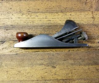 Rare Vintage Low Angle Block Plane ☆ Antique Woodworking Carpentry Fulton Tool