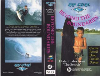Surfing Beyond The Boundaries Vhs Video Pal A Rare Find