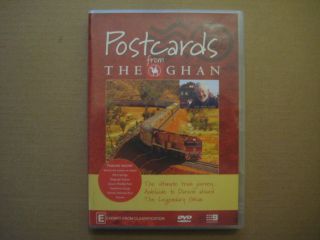 Postcards From The Ghan - Rare Aussie Dvd Oop Documentary - Train Journey