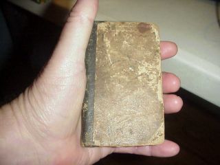 Very Rare Religious Book Civil War Era - 1837 " Reasons For Not Embracing