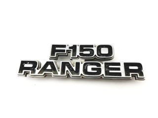 1973 - 1979 Ford F - 150 Ranger Side Fender Metal Emblem Oem Badge Symbol Logo 1975
