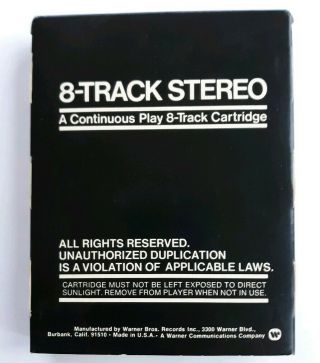 RARE John Cougar Mellencamp Scarecrow 8 Track Tape 1985 Rock Cartridge Cassette 2
