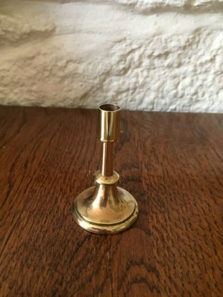 A Vintage Antique Solid Brass Candlestick,  Candle Holder
