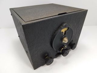 National Sw - 3 Battery Thrill Box Ham Radio Receiver (rare)
