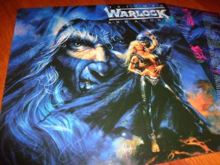 Warlock ‎– Triumph And Agony.  Org,  1987.  Vertigo.  (ex Doro).  Rare First Press