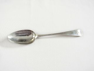 Antique 18th Century George Iii Siver Tablespoon 1783