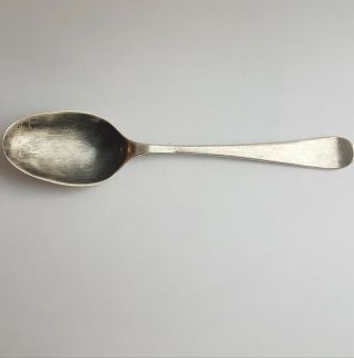 Solid Silver Teaspoon.  Rare Sheffield Hallmark.  1911