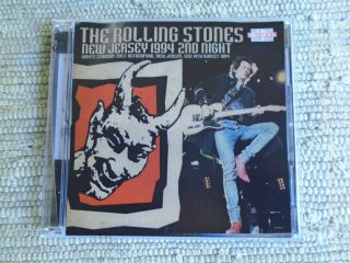 Rolling Stones Live In N.  J. ,  8/14/1994,  Rare,  Oop,  Ltd.  Ed.  Import,  Cd&dvd