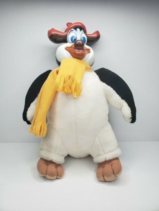 Vintage Pebble And The Penguin 1995 Don Bluth Hubie 12 " Plush Stuffed Toy Rare